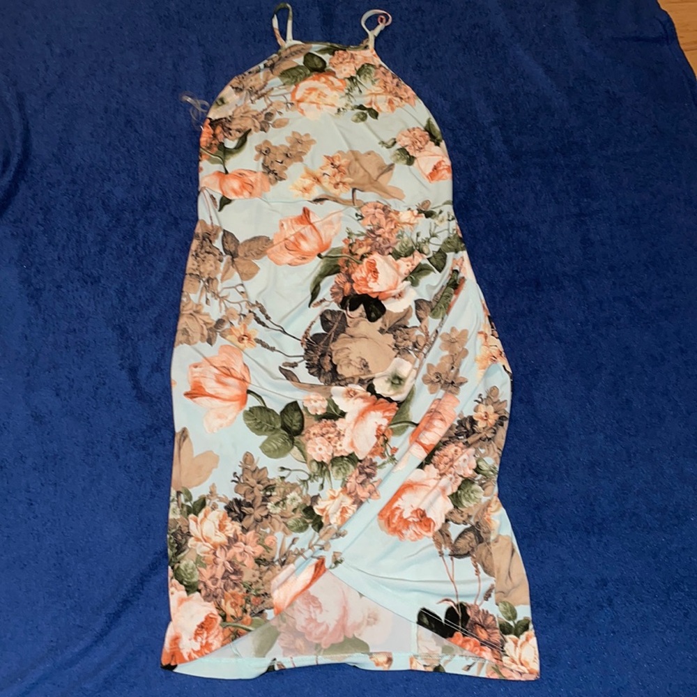 Floral dress from fashion nova